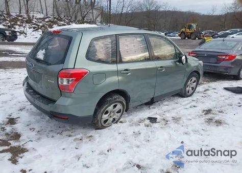2014 Subaru Forester 2.5I из США, поврежденный, VIN JF2SJAAC4EH473415